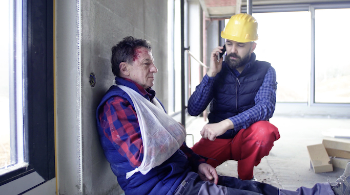 Cass and Peters Workers Comp What do I do if I suffer a work injury like a slip and fall while working at a construction site up in Harlem NYC 4
