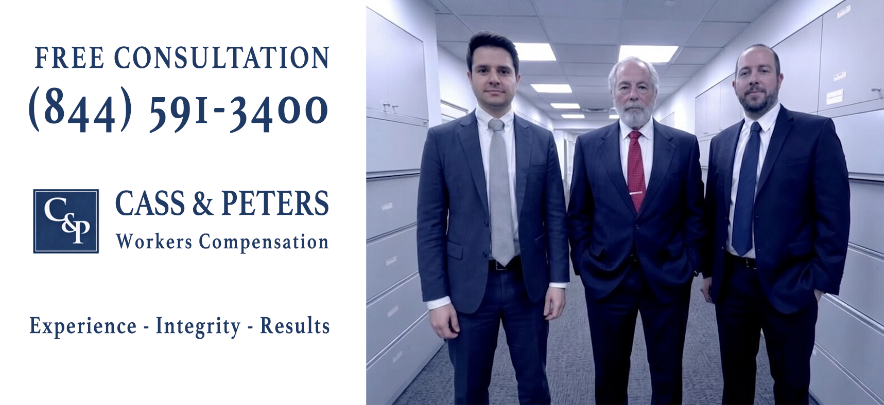 Cass and Peters Workers Compensation Law Firm Manhattan Injury Attorneys Free Consultation Brooklyn Splash Image 1b