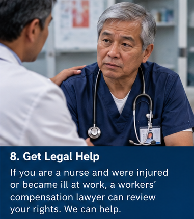Cass & Peters Garden City Nurse Infection Workers Comp Lawyer 5
